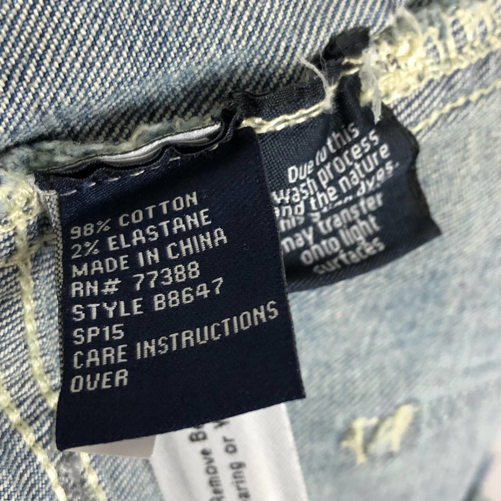 New Madewell Released Raw Edge Hem Denim Skirt B8647 Size 28 - Picture 7 of 7